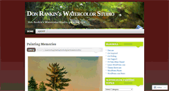 Desktop Screenshot of donrankinwatercolorstudio.com